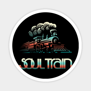 Soul Train Steam Train Magnet